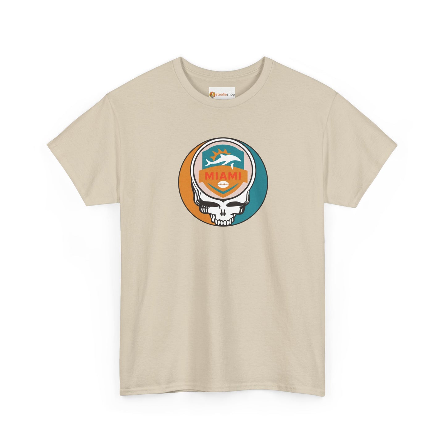 Miami Football Steal Your Face T-Shirt - Dolphins / NFL