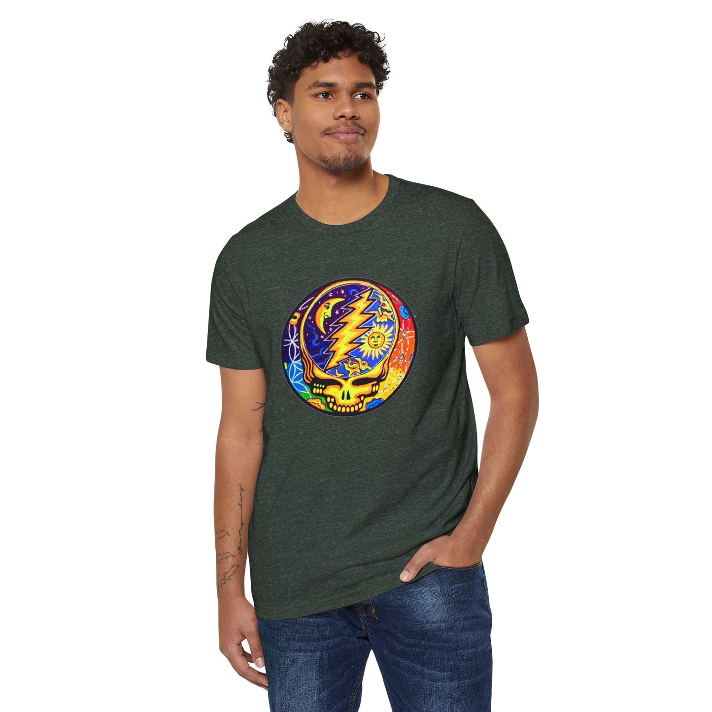 Stealie Art Vineyard CollectionUnisex Recycled Organic T-Shirt