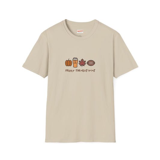 Happy Thanksgiving - Life is dead. Thanksgiving T-Shirt