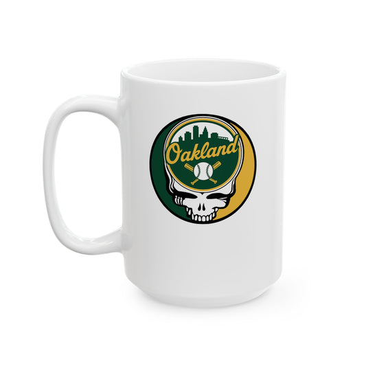 Oakland Baseball Stealie Ceramic Mug - MLB