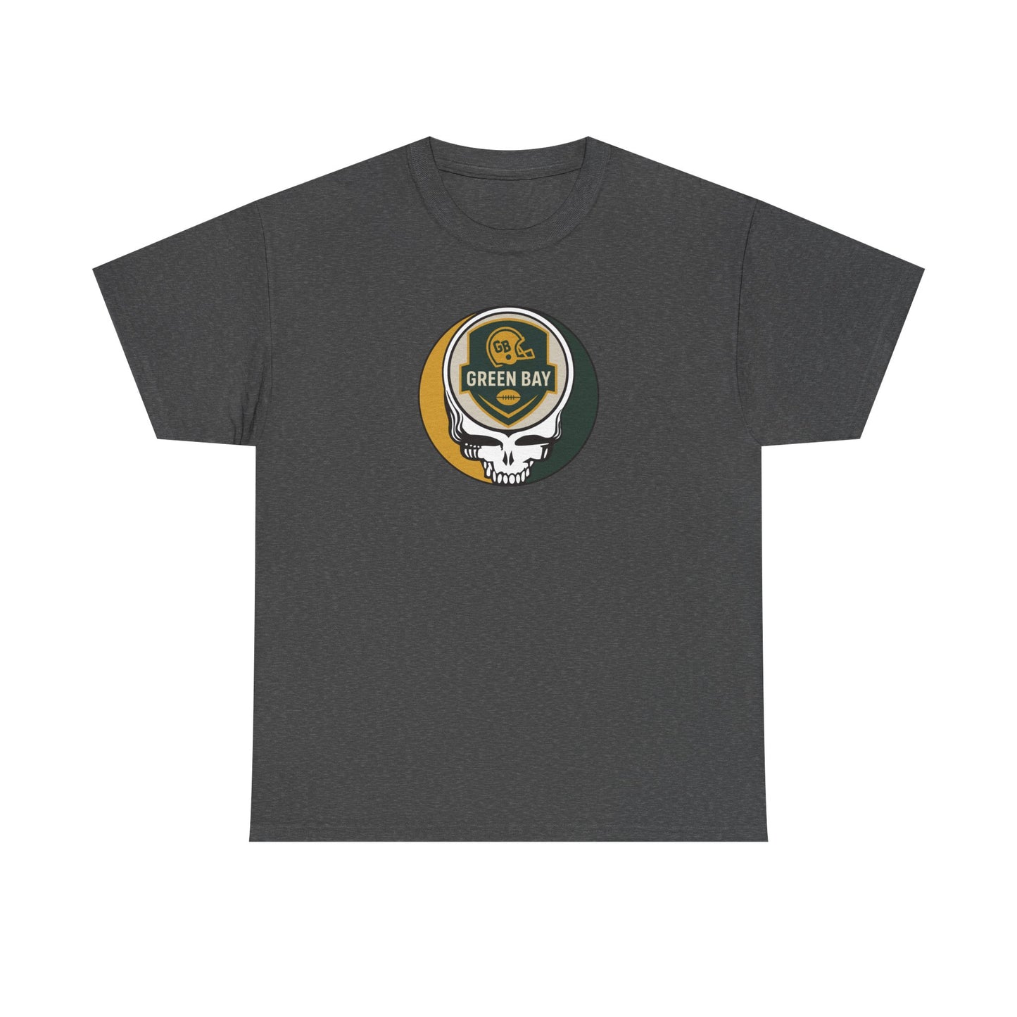 Green Bay Packers Stealie Grateful Dead Steal Your Face T-Shirt - NFL