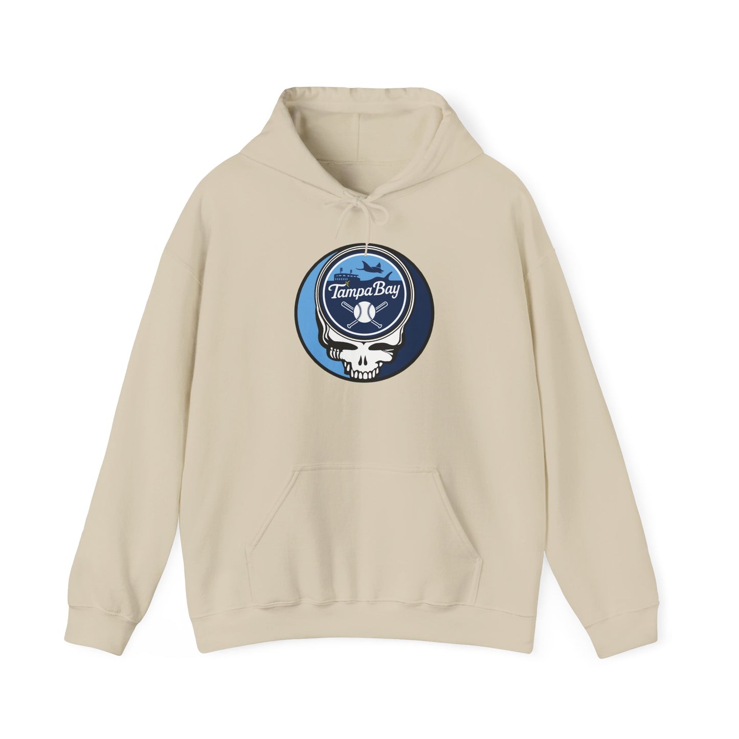 Tampa Bay Rays Grateful Dead Unisex Heavy Blend Hoodie - MLB
