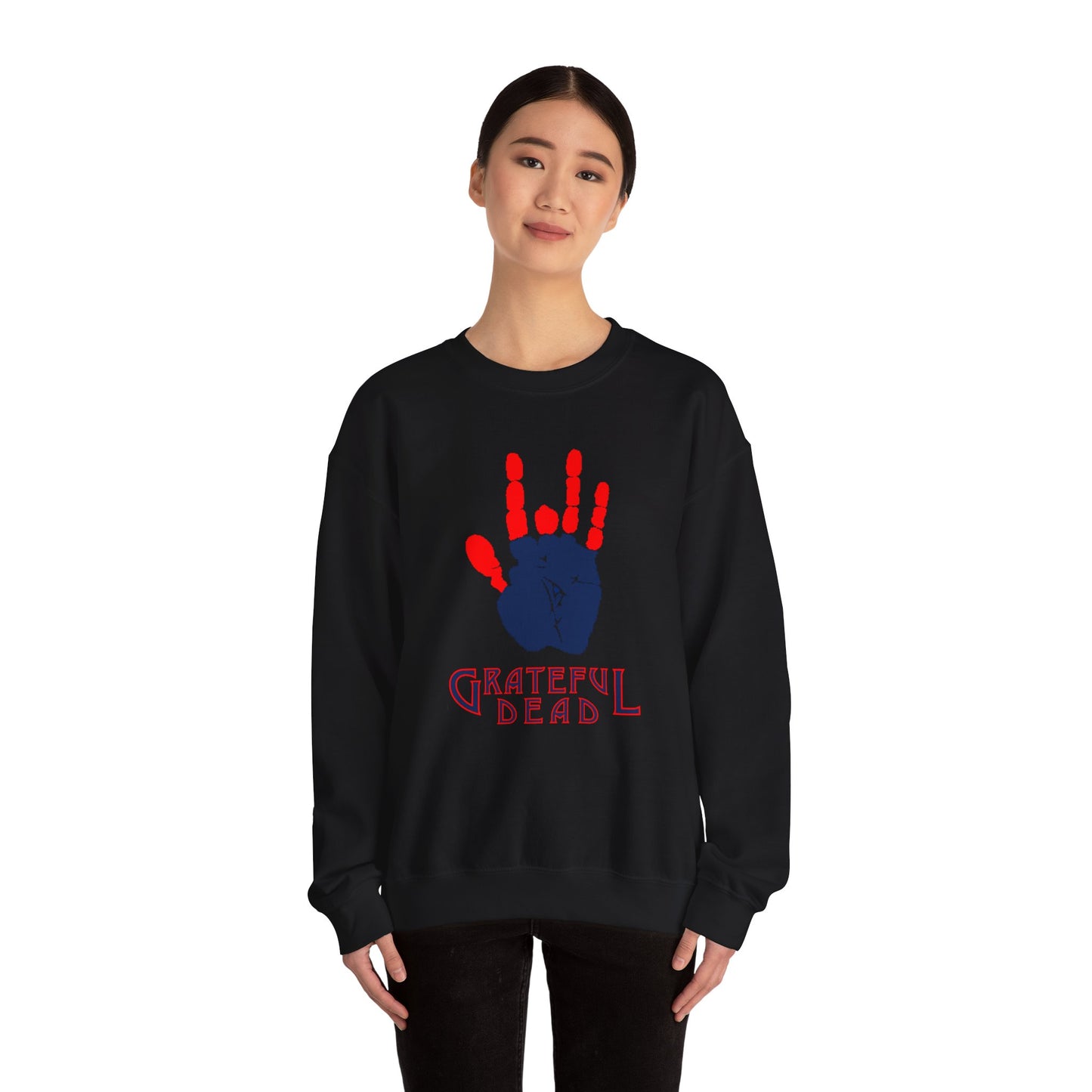 Jarry's Hand | Life is dead. Crewneck Sweatshirt