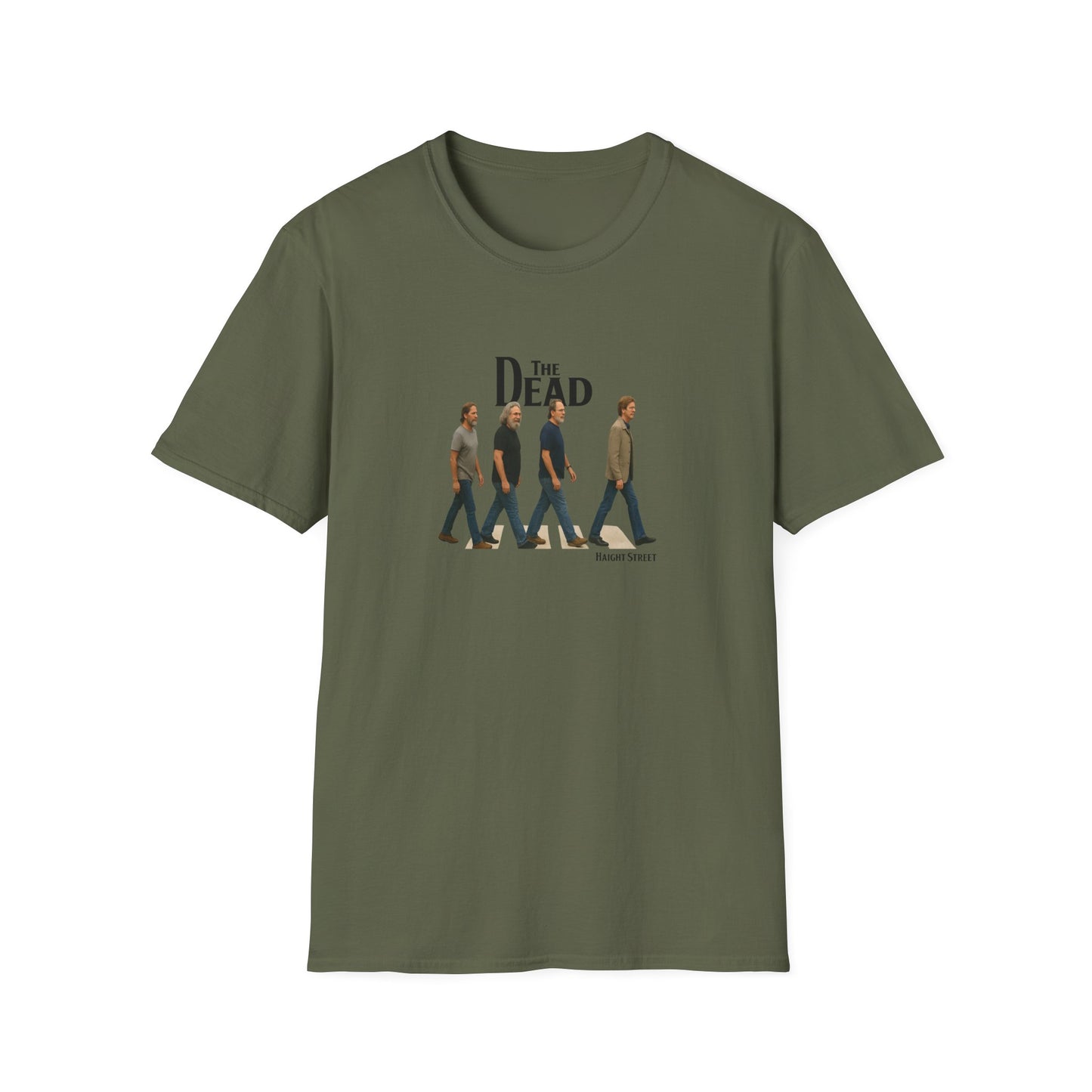 "Jerry Road" Haight Street Crosswalk T-Shirt