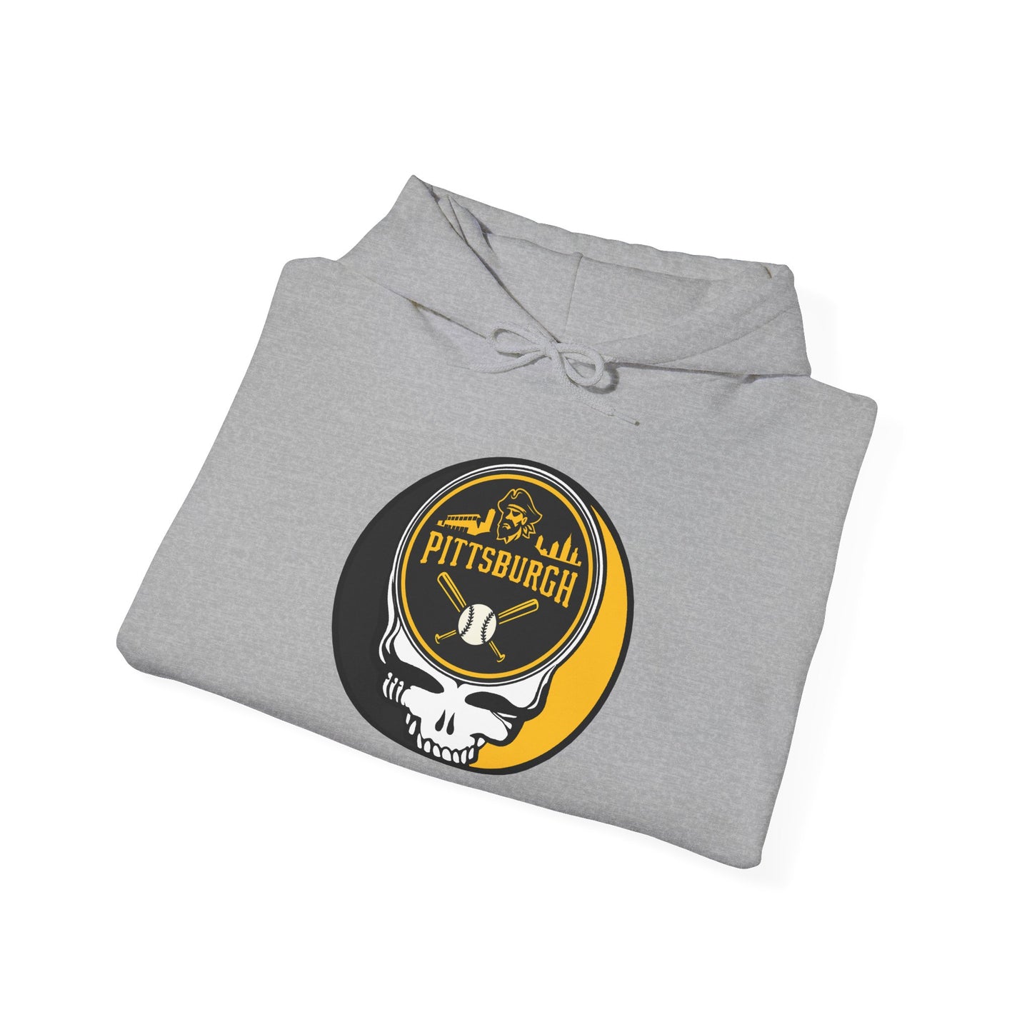 Pittsburgh Pirates Grateful Dead Unisex Heavy Blend Hoodie - MLB