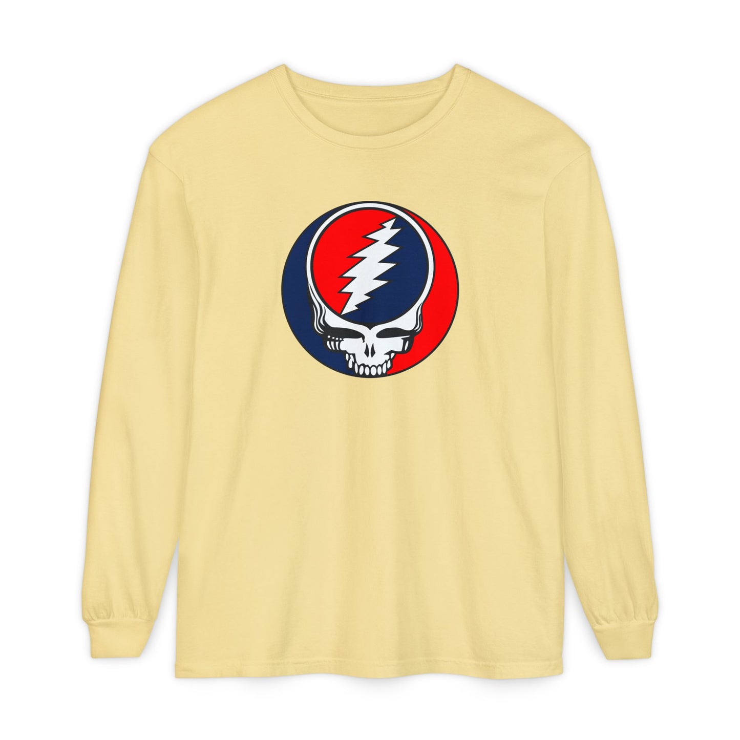 Classic Stealie Vineyard Collection Garment-dyed Long Sleeve T-Shirt