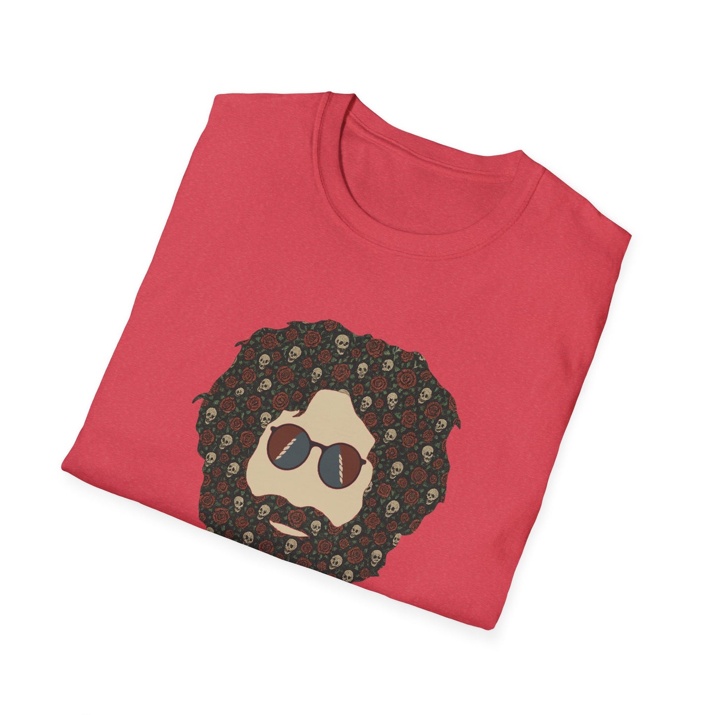 Skull & Roses Jerry Life is dead. T-Shirt