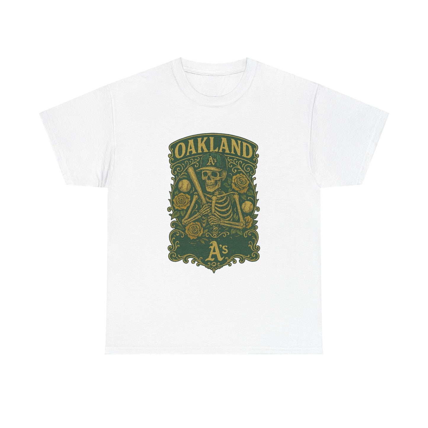 Oakland A's Retro Poster Art T-shirt