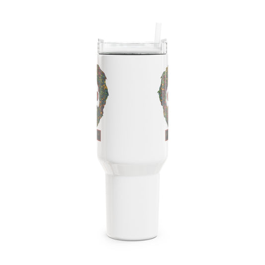 Dancing Bears Jerry Life is dead. "Fat Man" Tumbler, Double Insulated 40oz Travel Mug