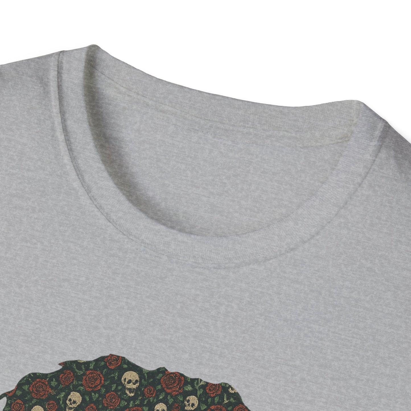 Skull & Roses Jerry Life is dead. T-Shirt