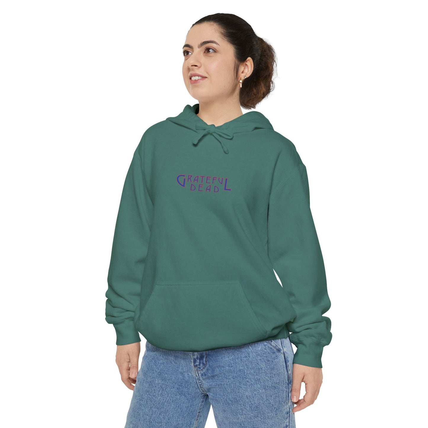 Tie-Dye Bear Vineyard Collection Unisex Garment-Dyed Hoodie
