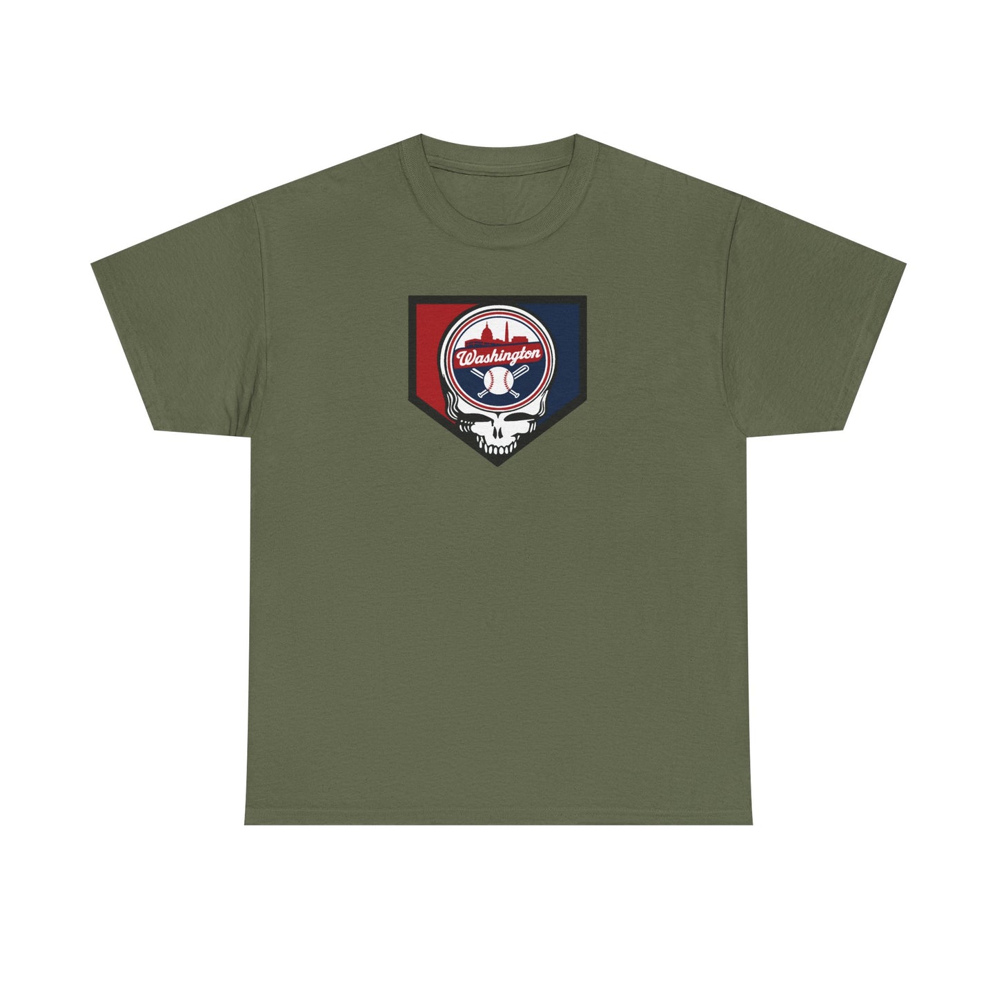 Washington Nationals Grateful Dead Steal Your Face T-Shirt - MLB