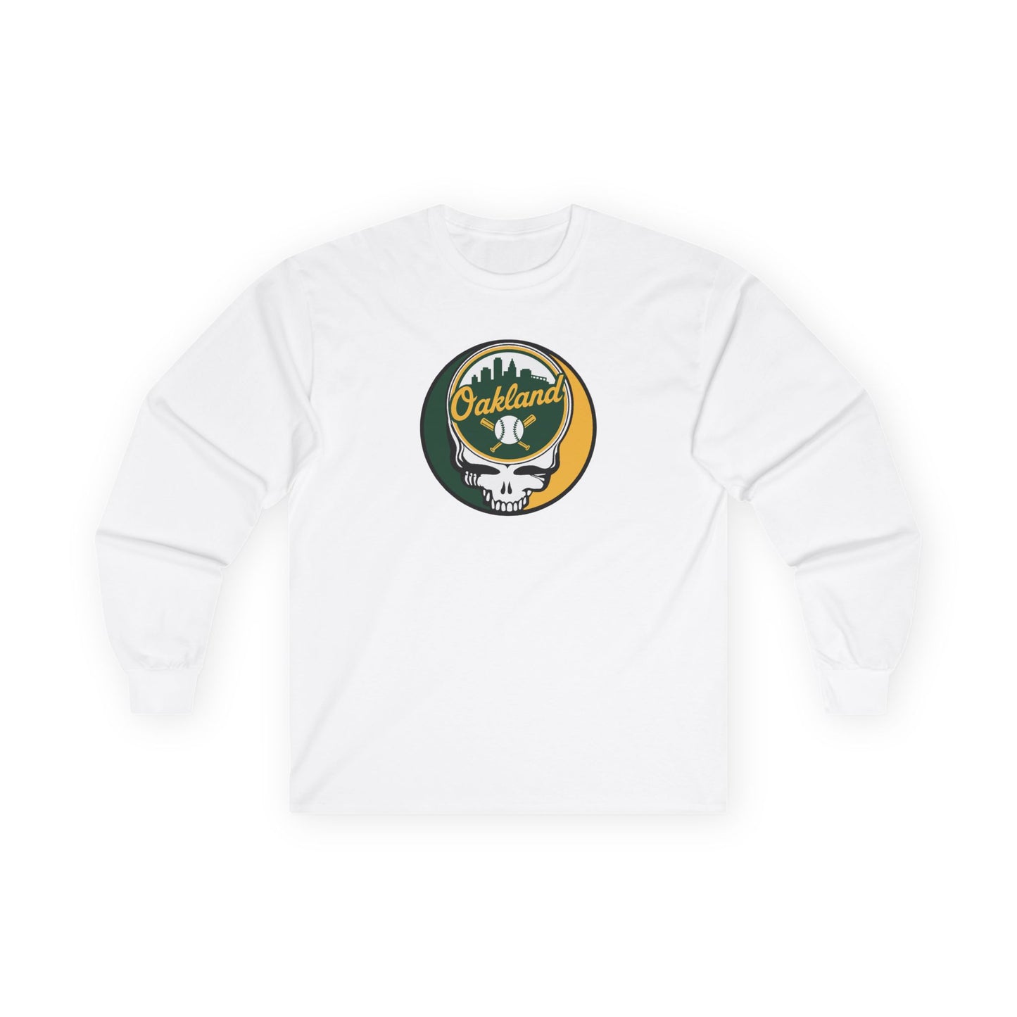 Oakland A's Grateful Dead Long Sleeve Tee - MLB