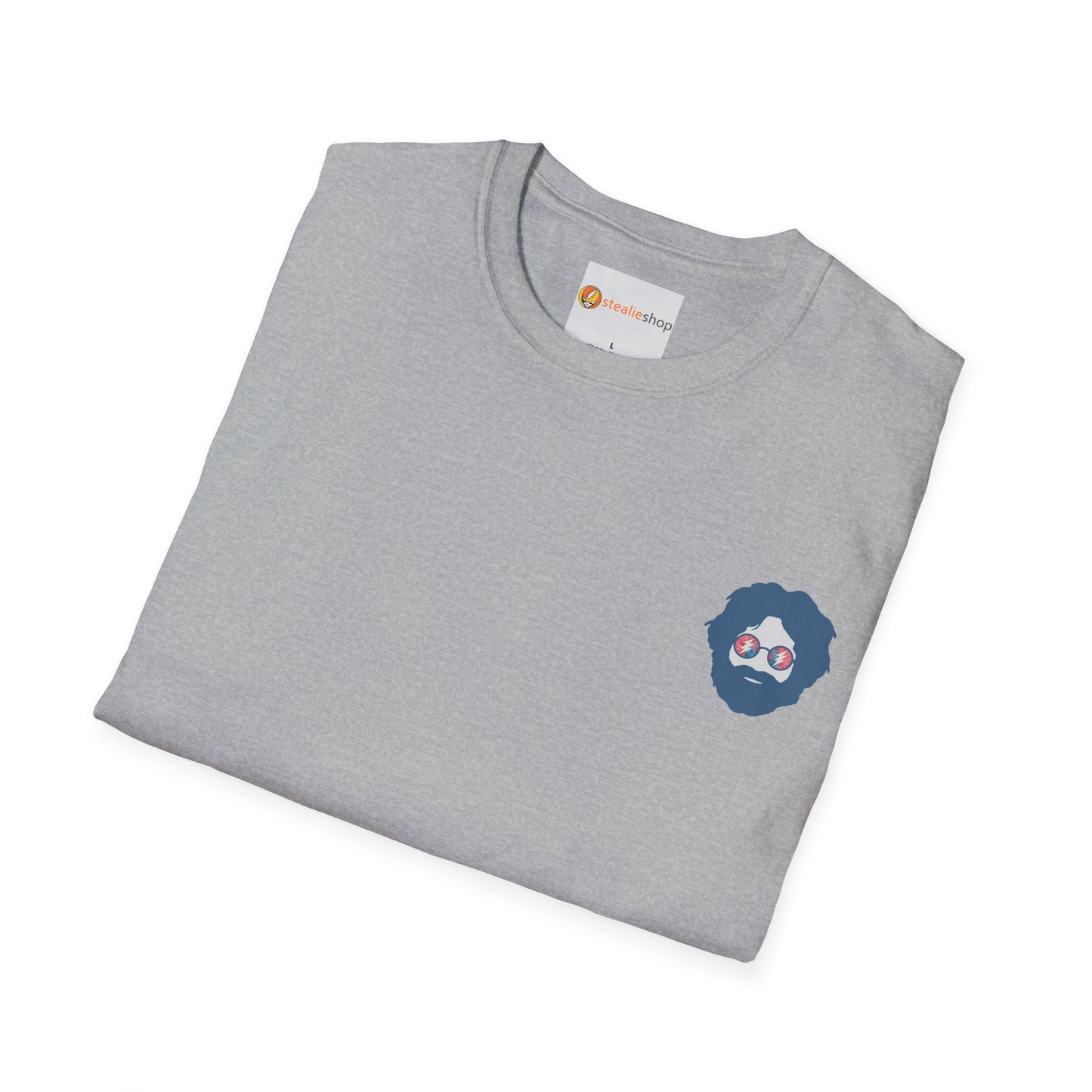 Tie Dye Sunburst and Jerry Life is dead. Grateful Dead T-Shirt