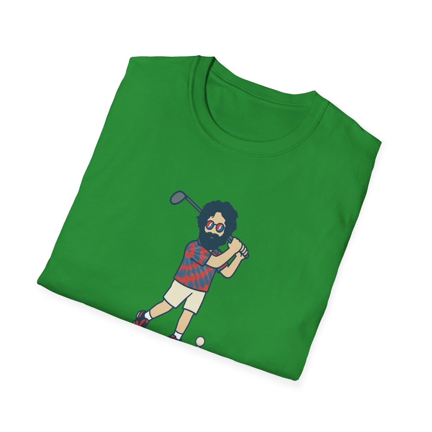 Golfin' Jerry - Life is dead. Grateful Dead TShirt