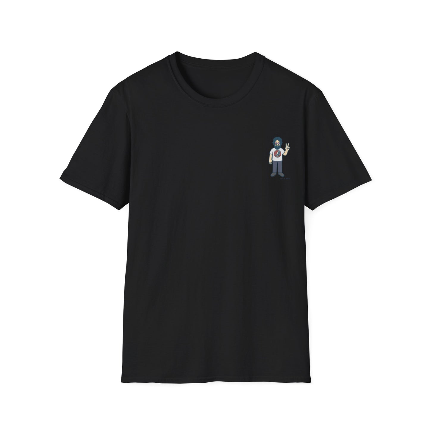 Peace Lovin' Jerry - Life is dead. Grateful Dead TShirt