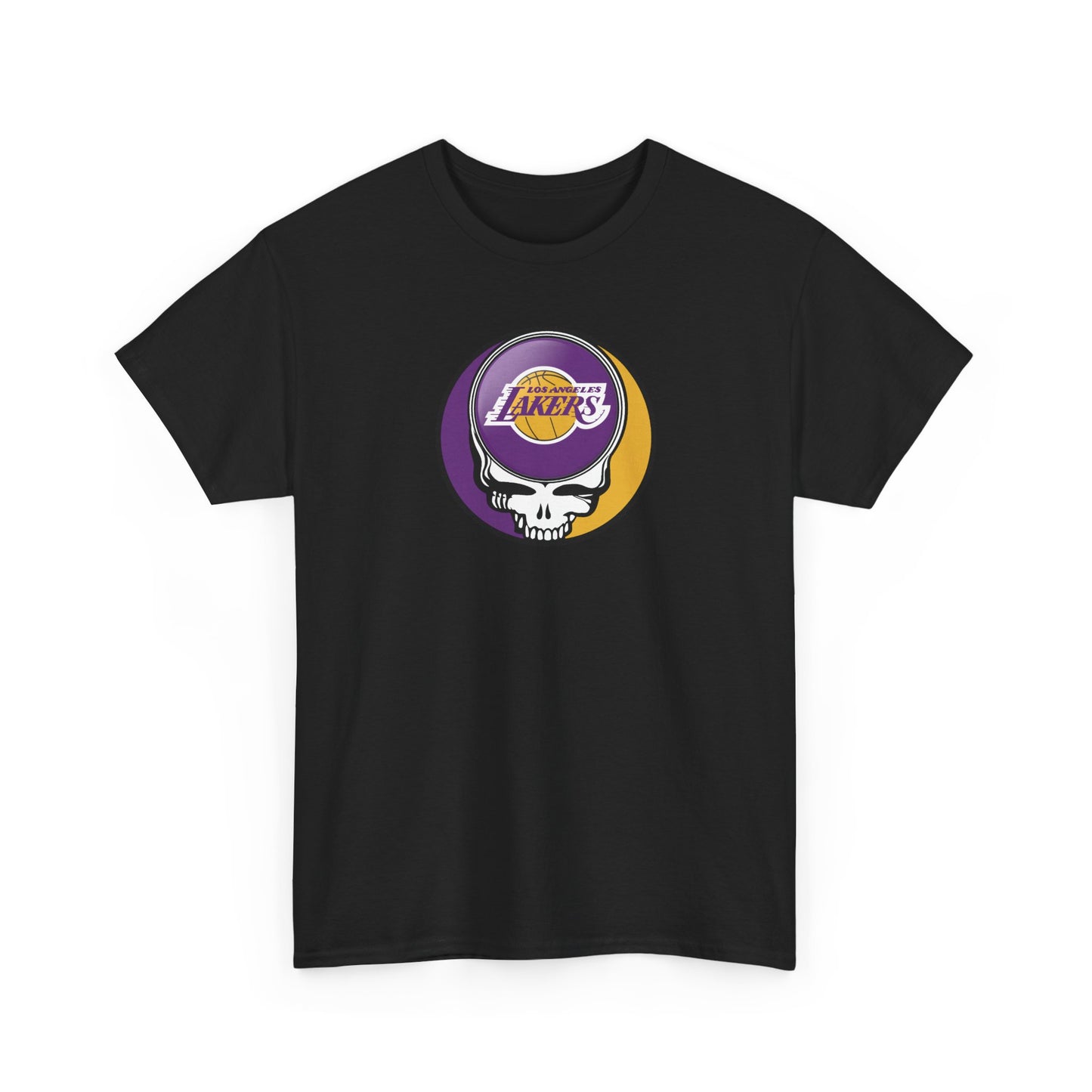 Los Angeles Lakers Grateful Dead Steal Your Face T-Shirt - NBA