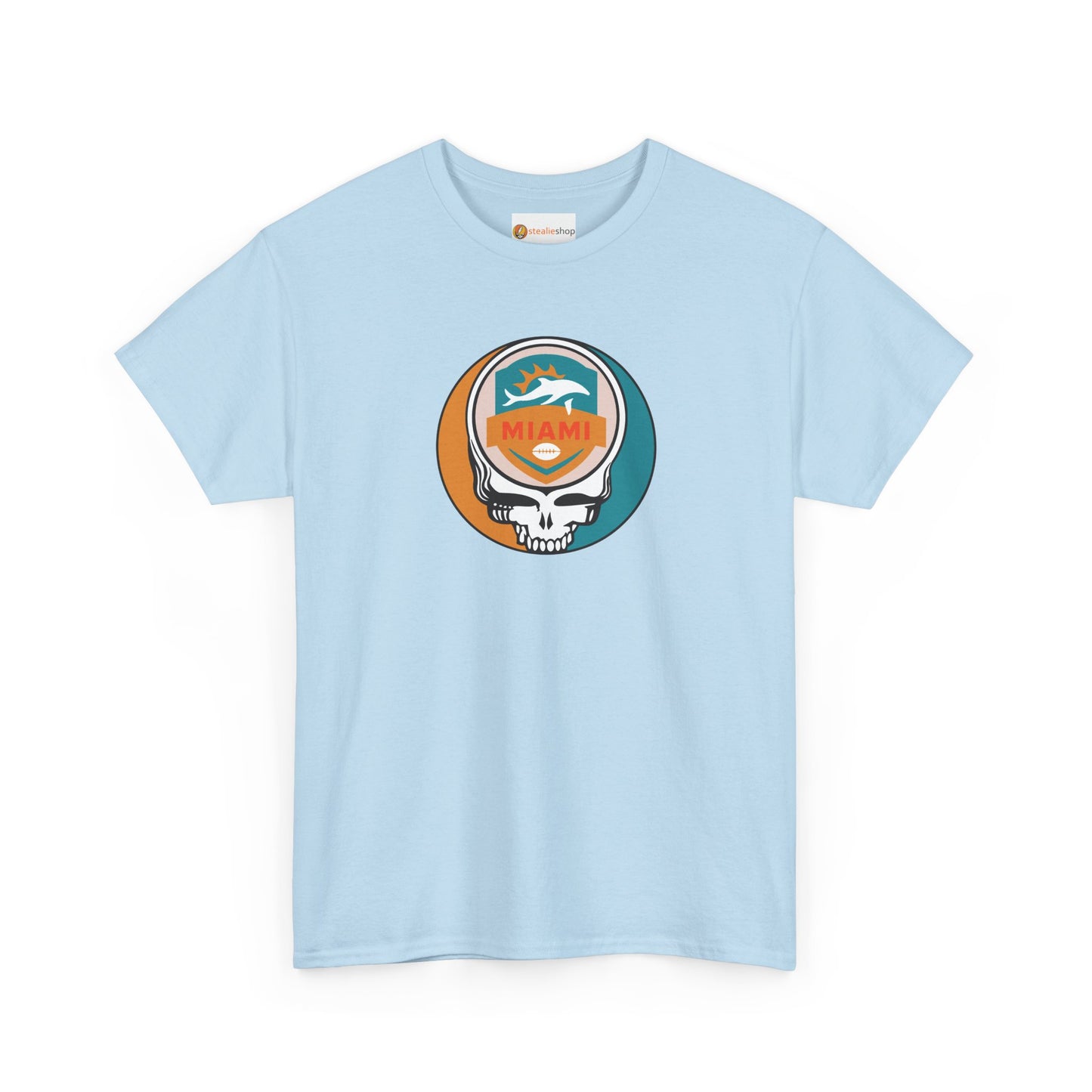 Miami Football Steal Your Face T-Shirt - Dolphins / NFL