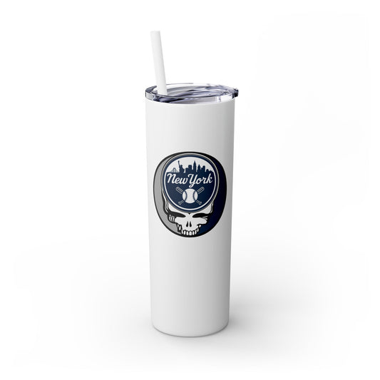 New York Baseball Skinny Tumbler, 20oz