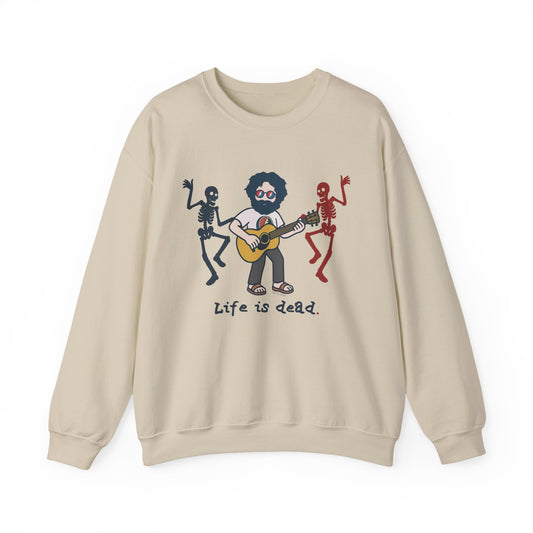 Jarry's Jammin' | Life is dead. Crewneck Sweatshirt