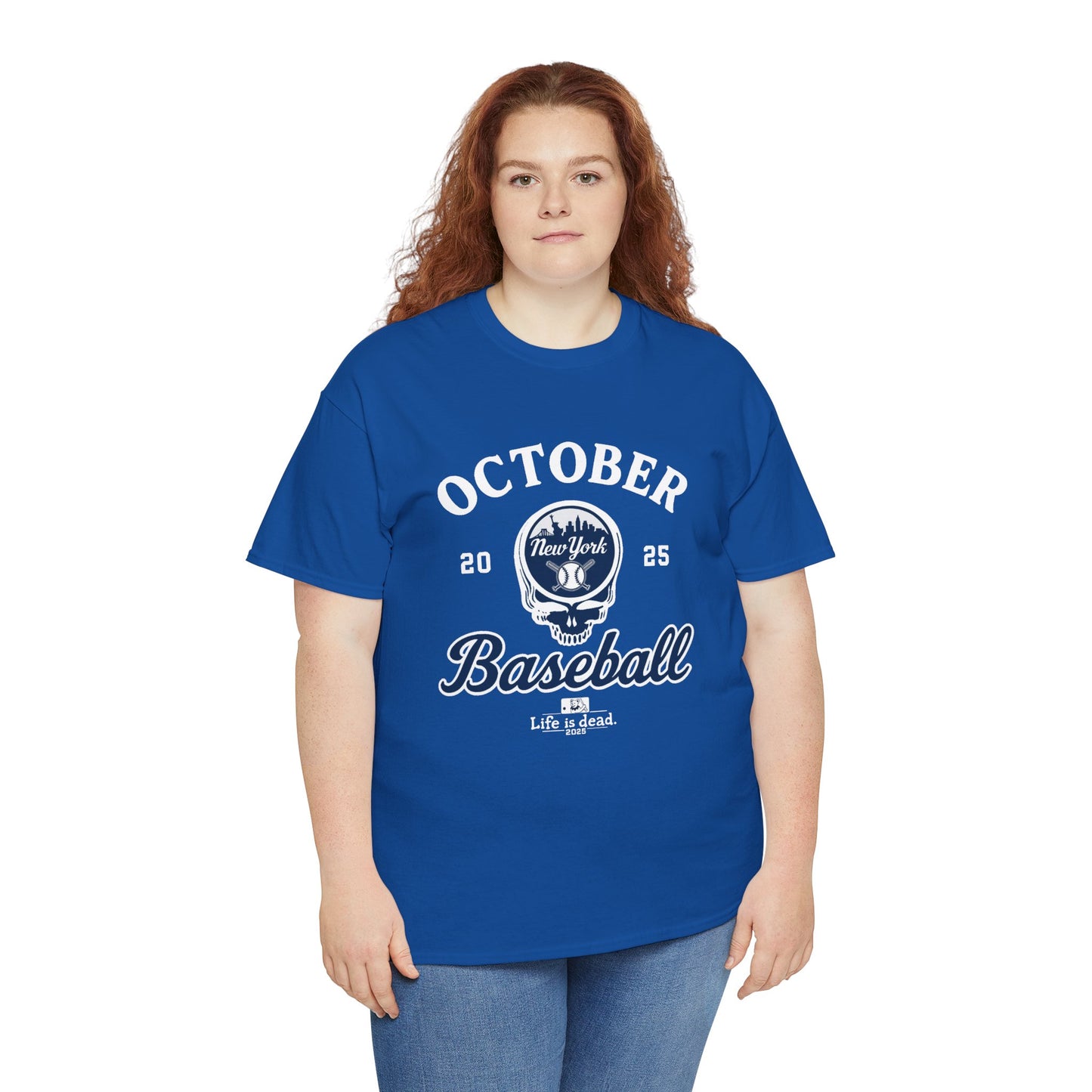 New York Yankees Playoffs 2025 Stealie Grateful Dead Tshirt