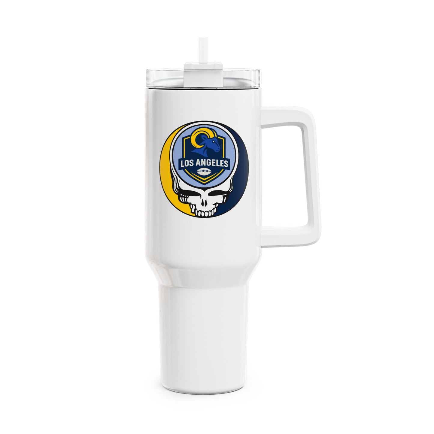 Los Angeles Football Stealie "Fat Man" Tumbler, Double Insulated 40oz Travel Mug