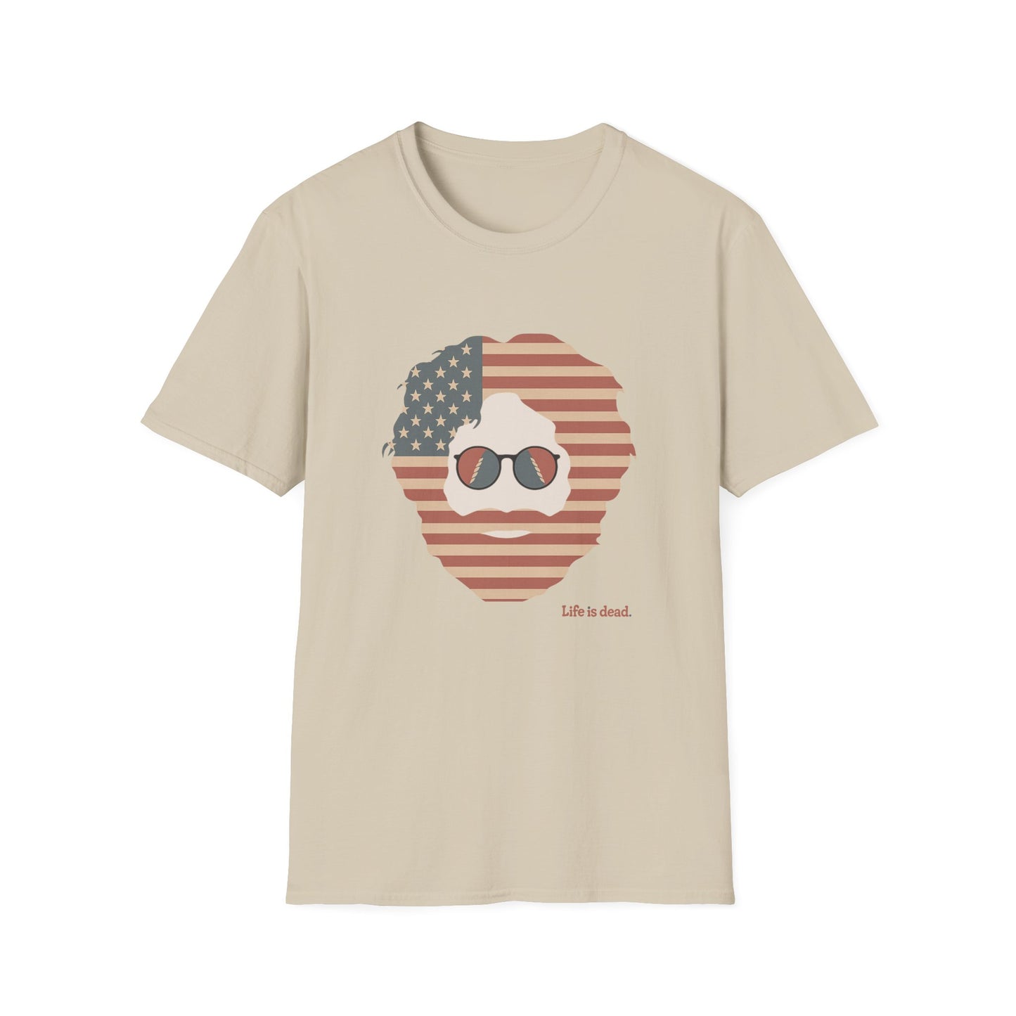 Stars & Stripes Jerry Life is dead. T-Shirt