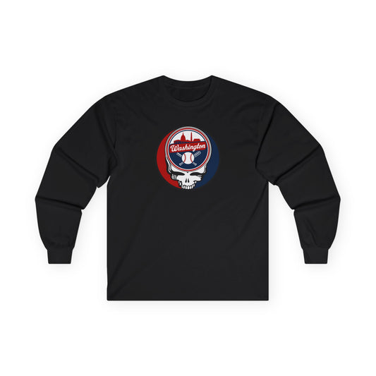 Washington Baseball Grateful Dead Long Sleeve Tee - MLB