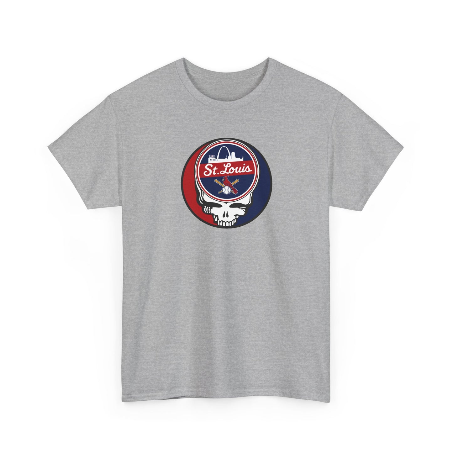 St. Louis Cardinals Grateful Dead Steal Your Face T-Shirt - MLB - St Louis