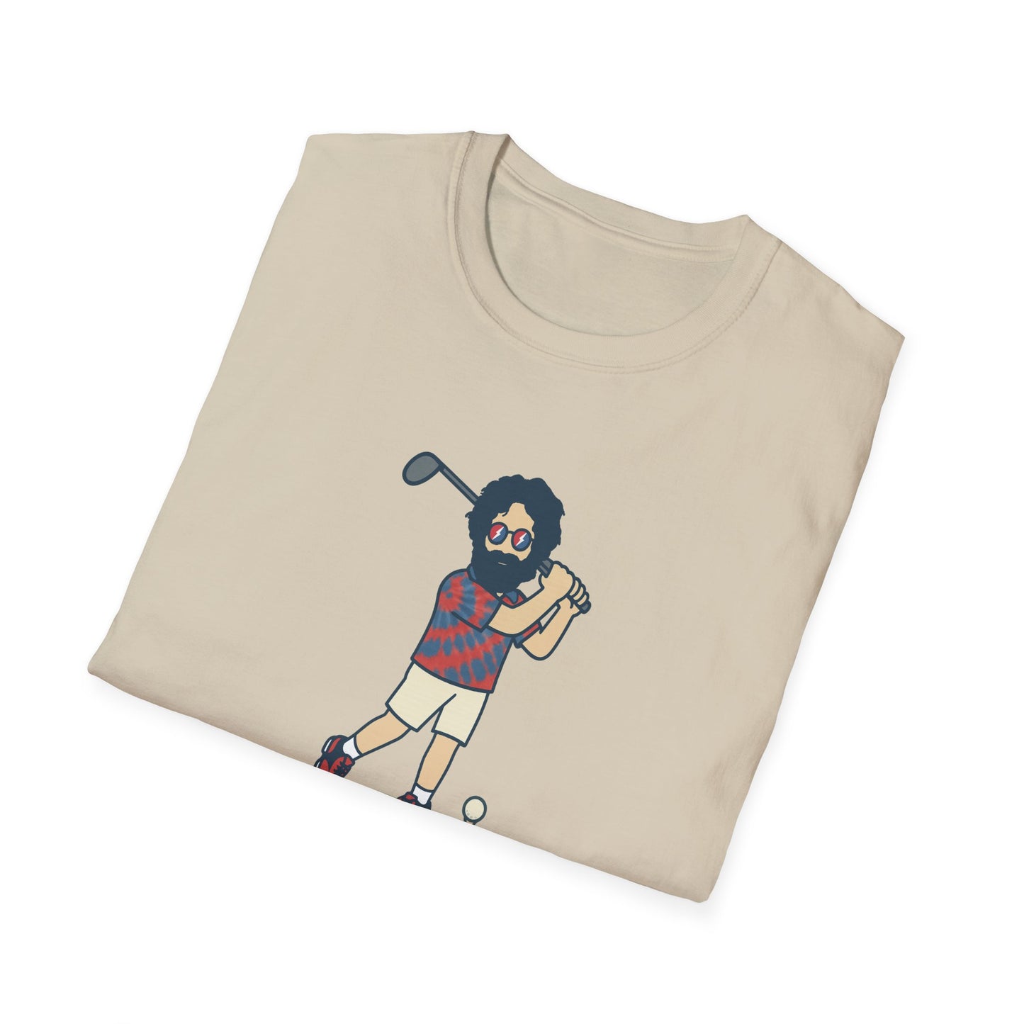 Golfin' Jerry - Life is dead. Grateful Dead TShirt