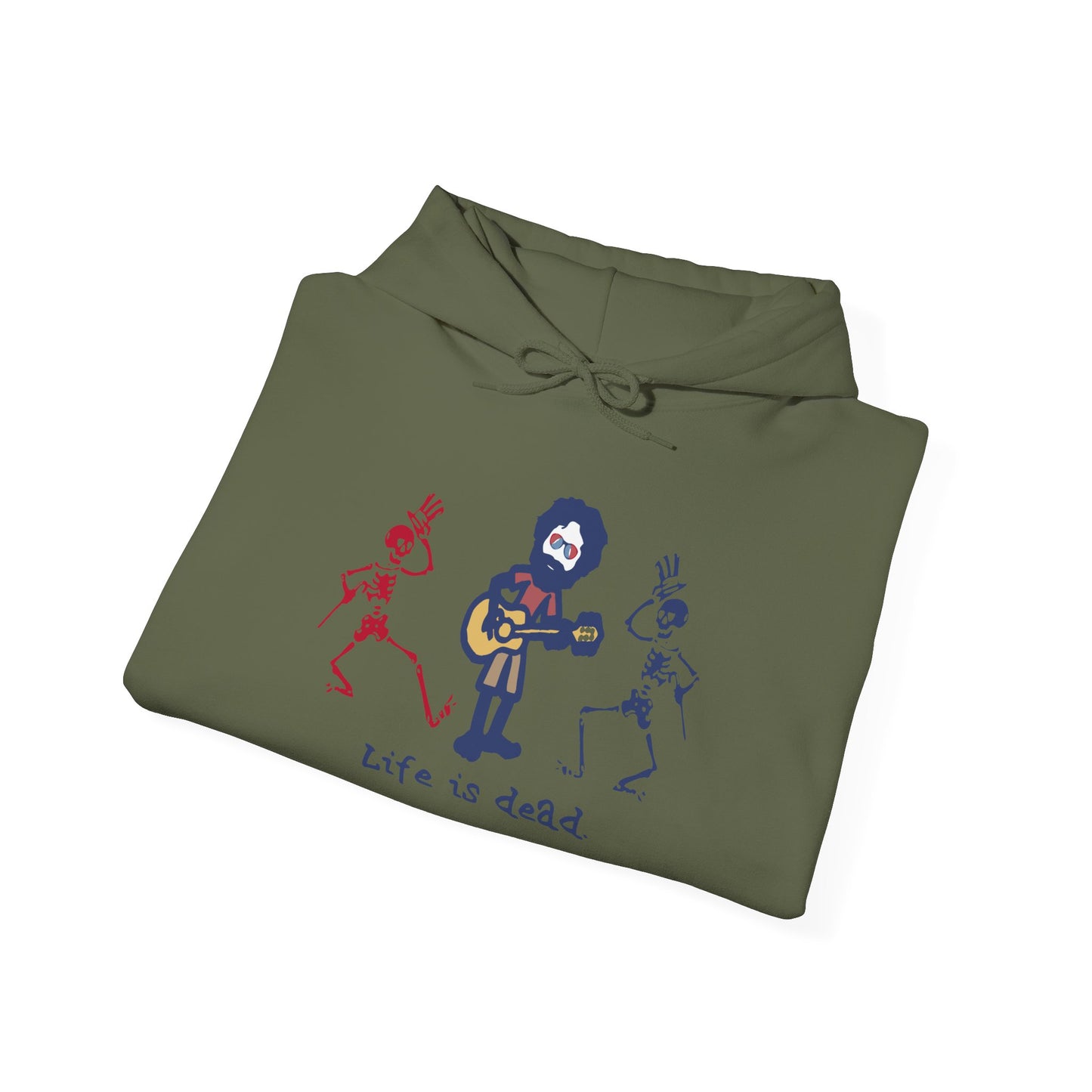 Life is dead. Jerry and His Friends Grateful Dead Unisex Hoodie