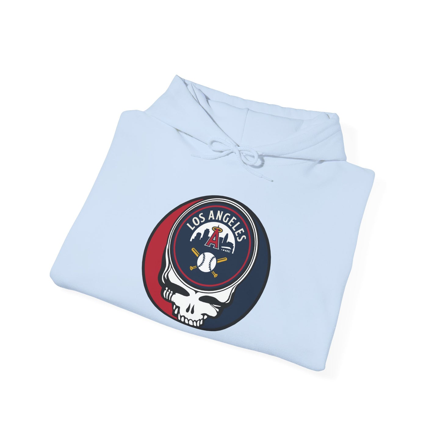 Los Angeles Angels Grateful Dead Unisex Heavy Blend Hoodie - Hooded Sweatshirt