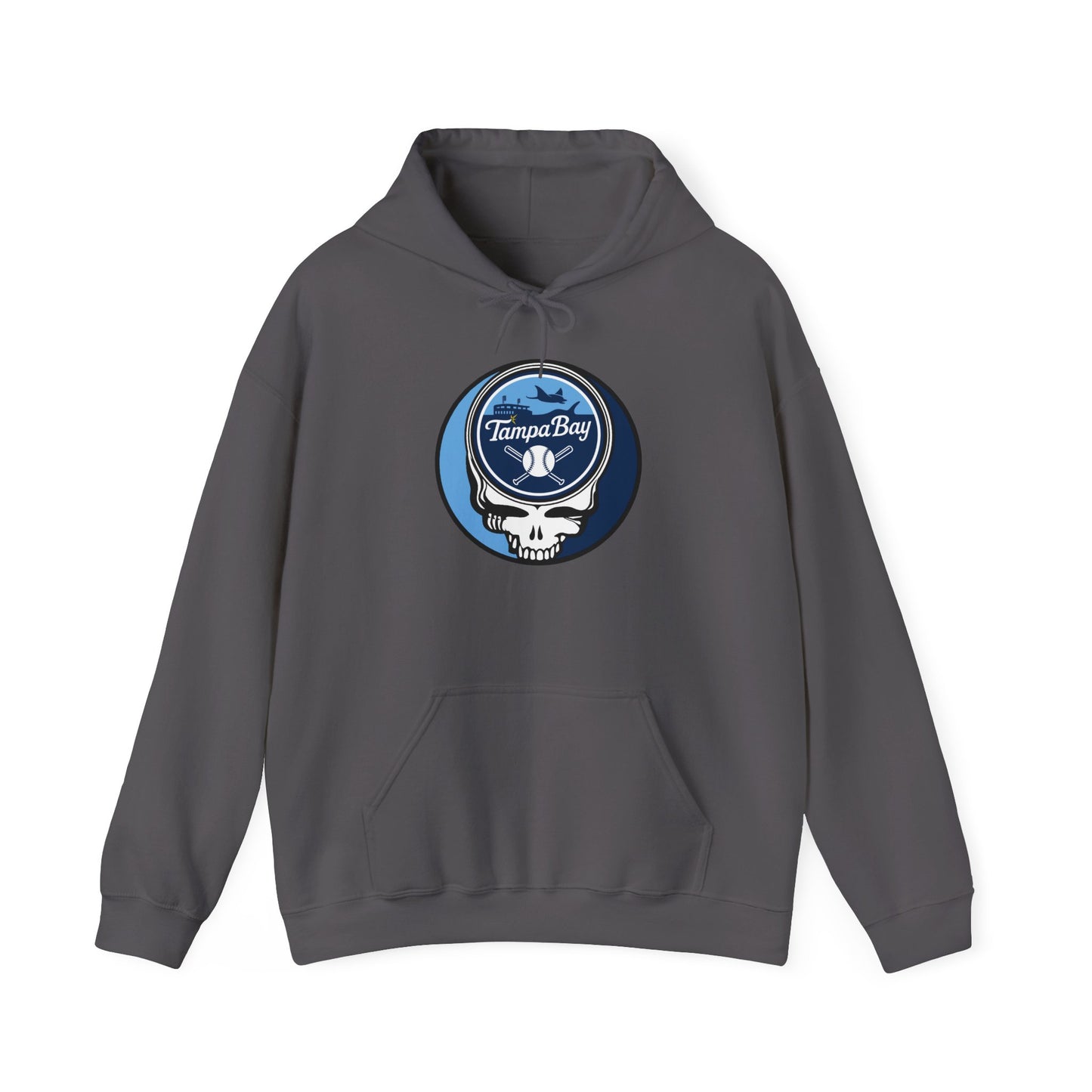 Tampa Bay Rays Grateful Dead Unisex Heavy Blend Hoodie - MLB