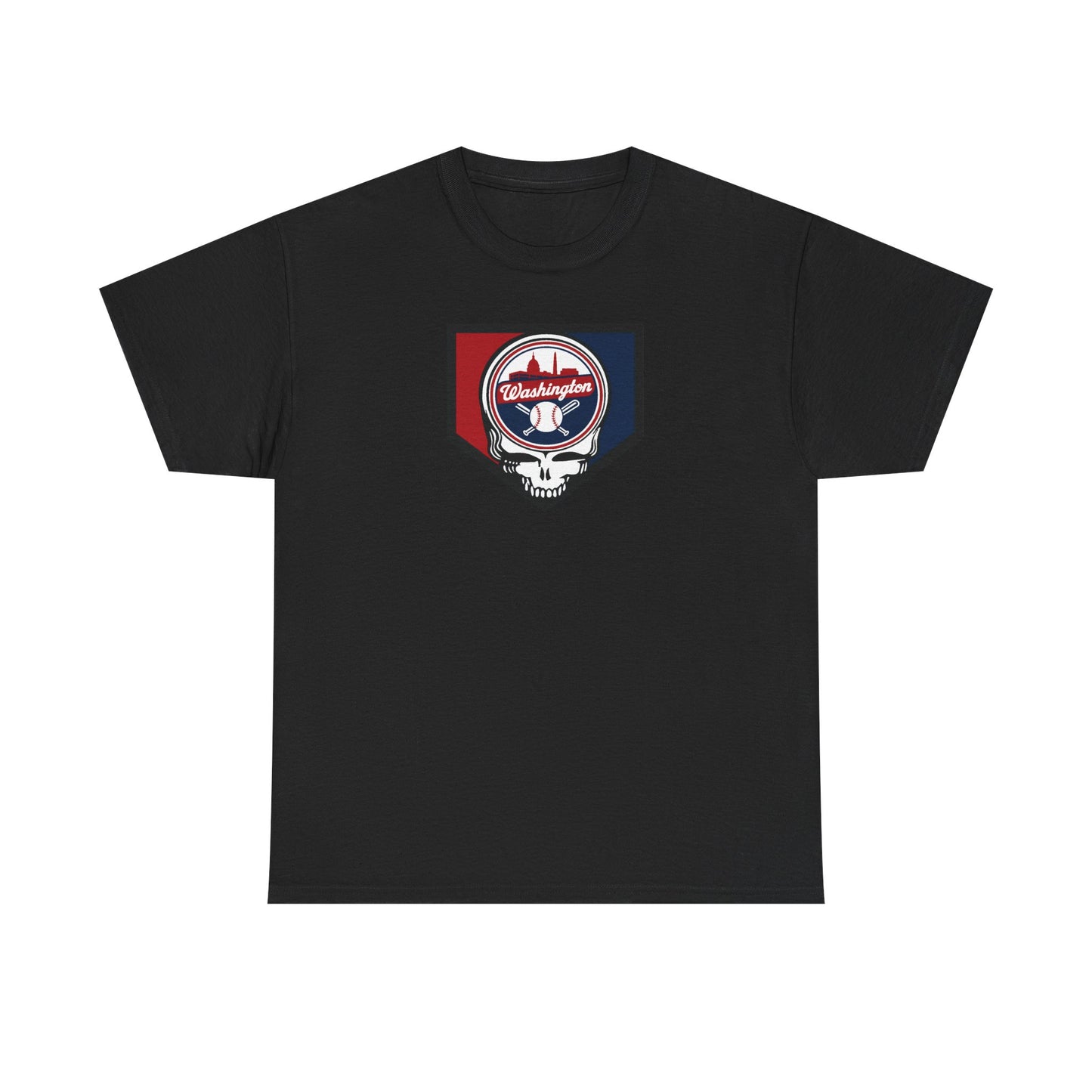 Washington Nationals Grateful Dead Steal Your Face T-Shirt - MLB