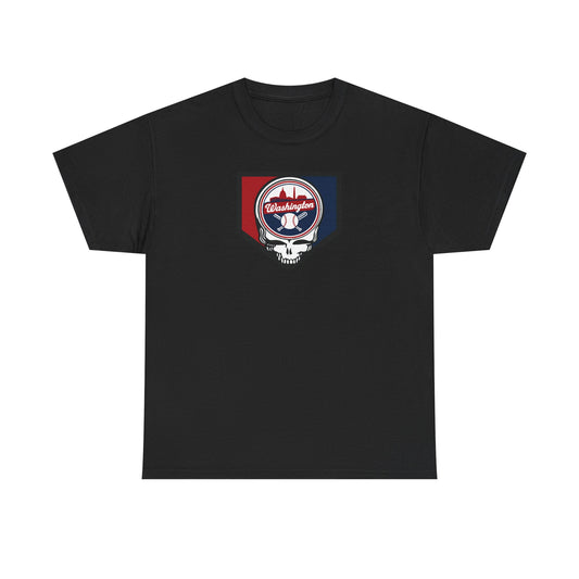 Washington Baseball Grateful Dead Steal Your Face T-Shirt - MLB