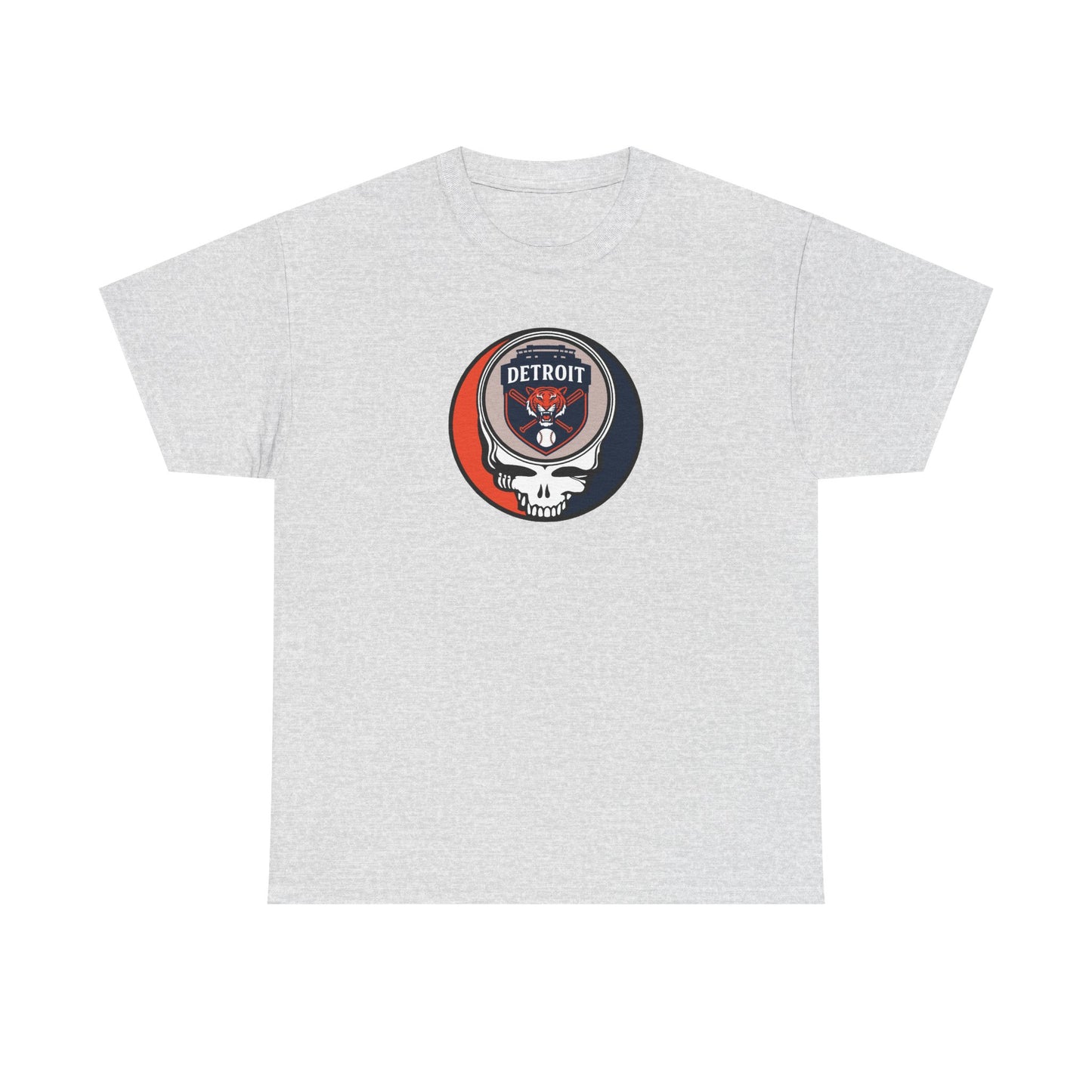Detroit Tigers Grateful Dead Steal Your Face T-Shirt - MLB