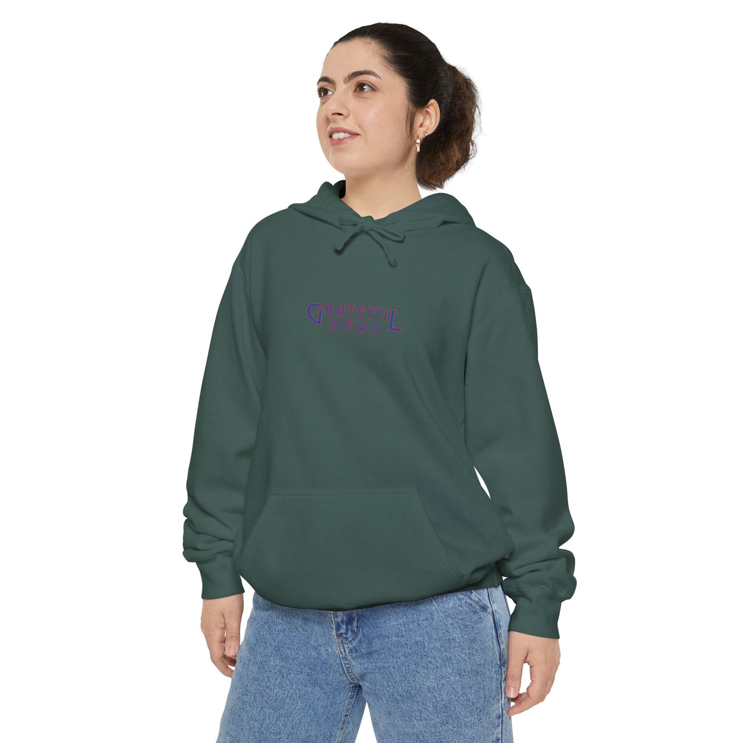 Tie-Dye Bear Vineyard Collection Unisex Garment-Dyed Hoodie