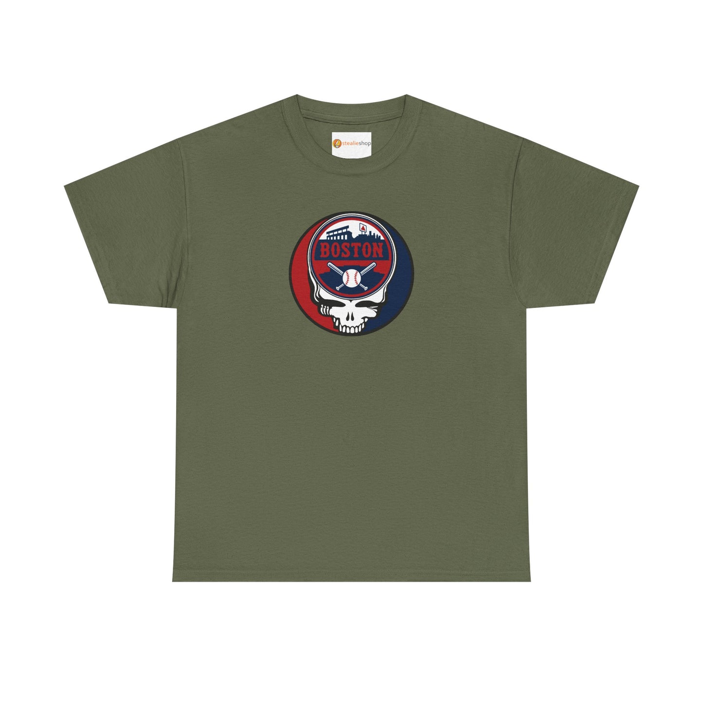Boston Red Sox Grateful Dead Steal Your Face T-Shirt