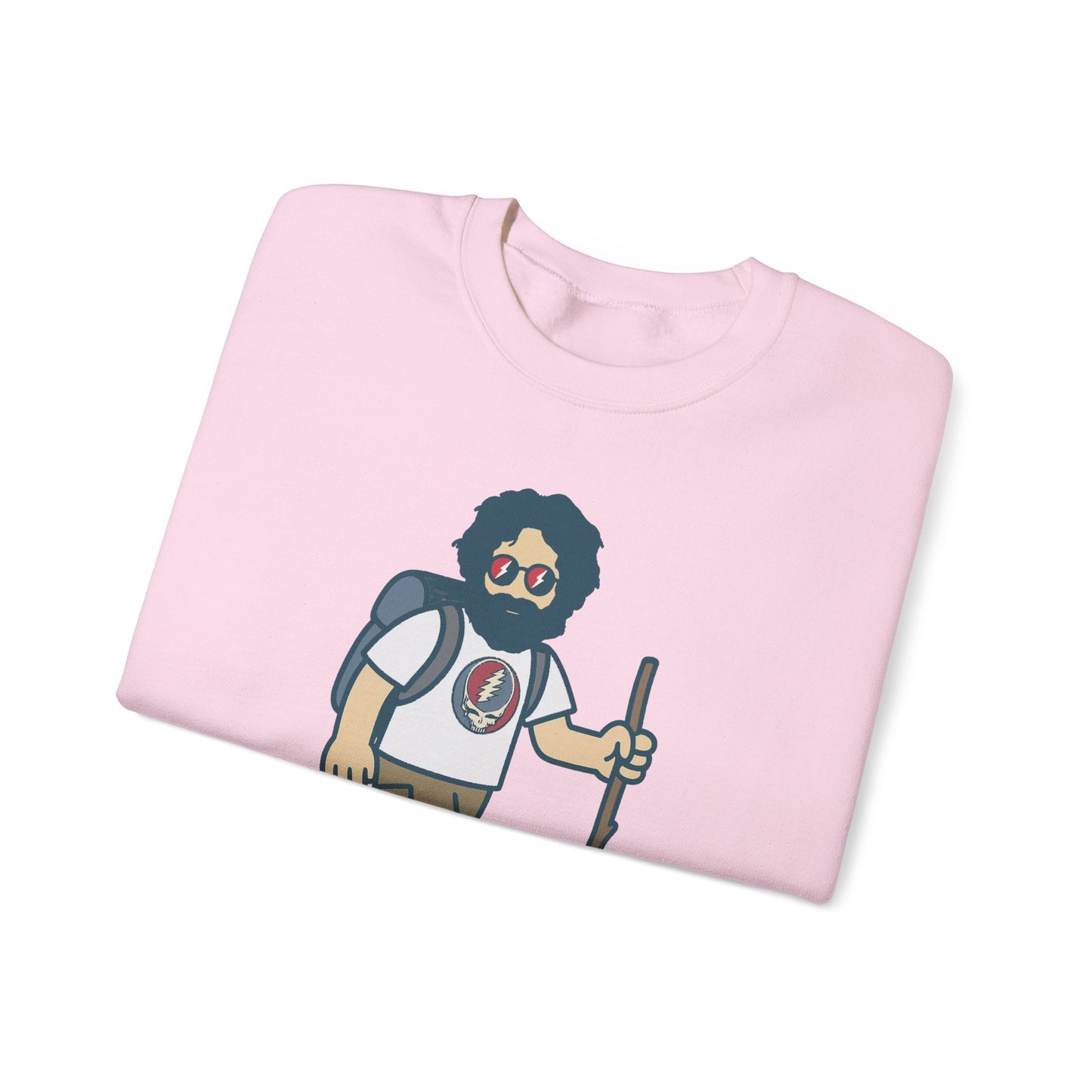 Hikin' Jerry | Life is dead. Crewneck Sweatshirt