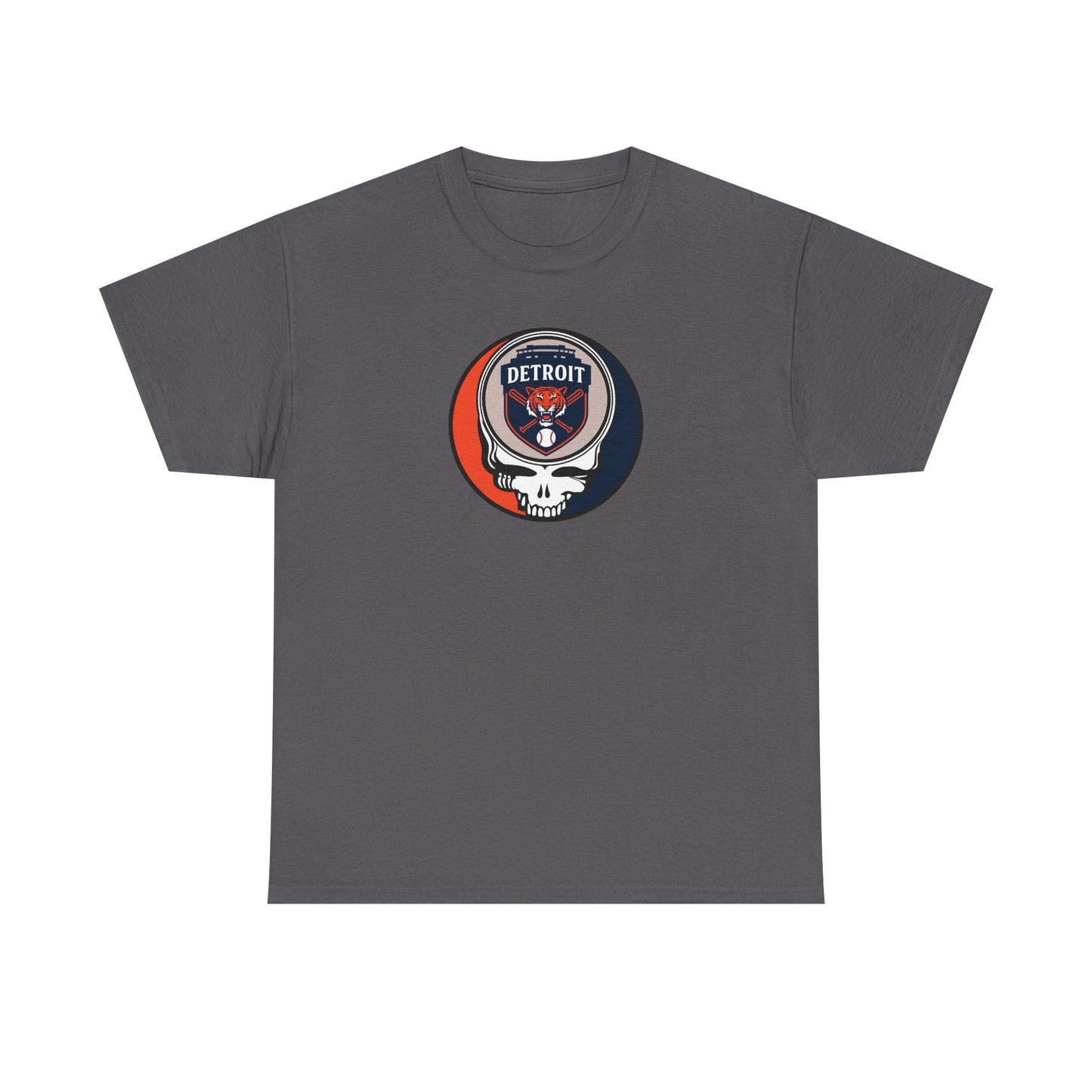 Detroit Tigers Grateful Dead Steal Your Face T-Shirt - MLB