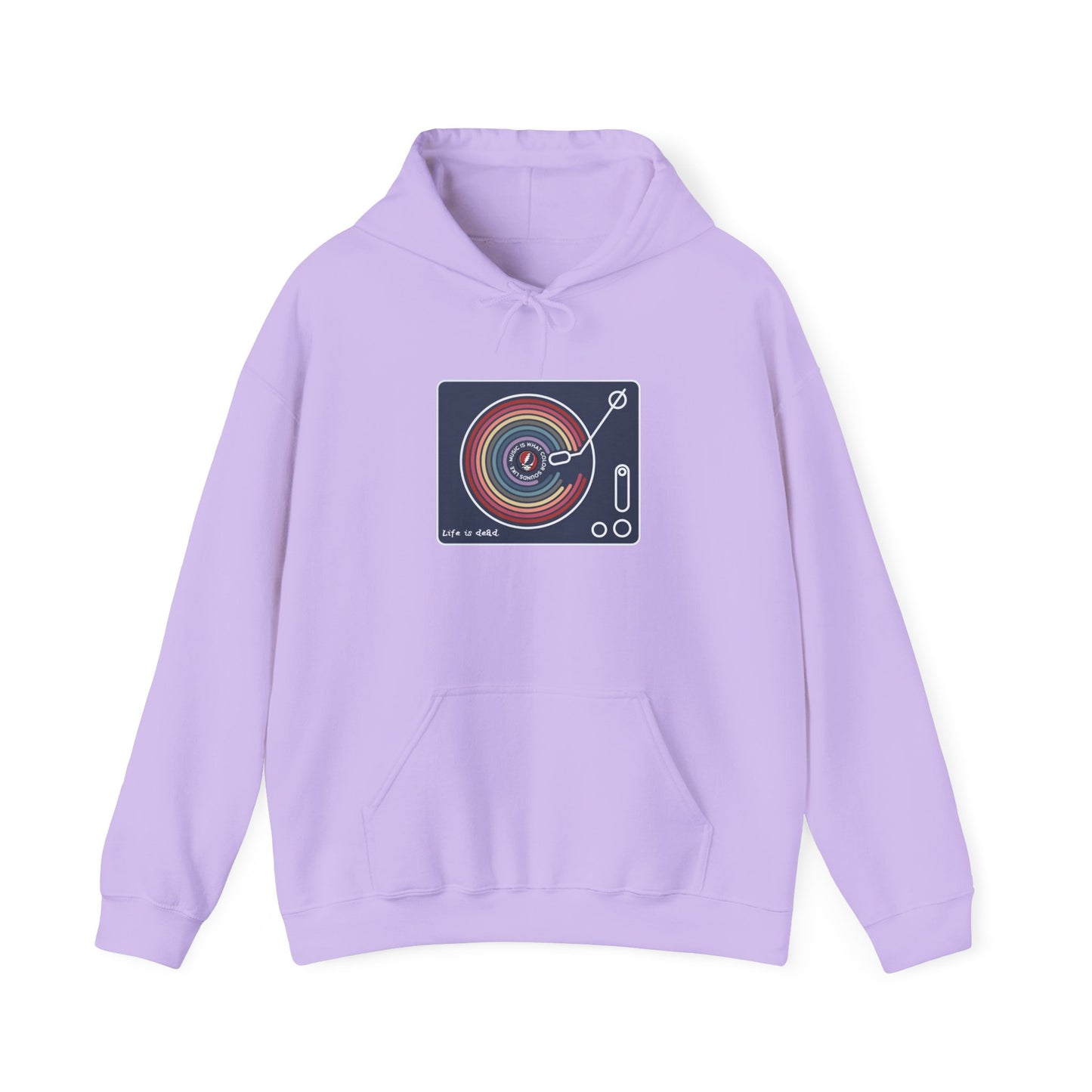 Life is dead. 'Music Is What Colors Sound Like' Grateful Dead Unisex Hoodie