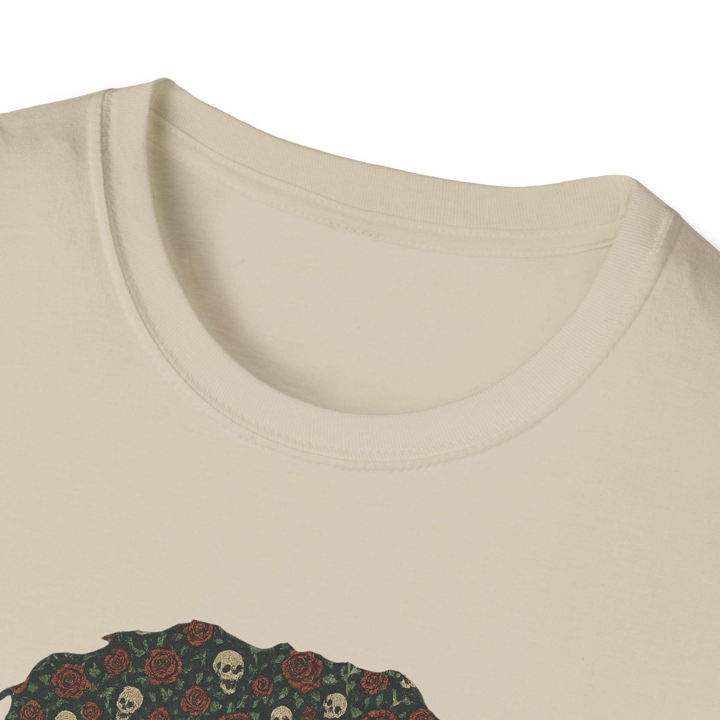 Skull & Roses Jerry Life is dead. T-Shirt