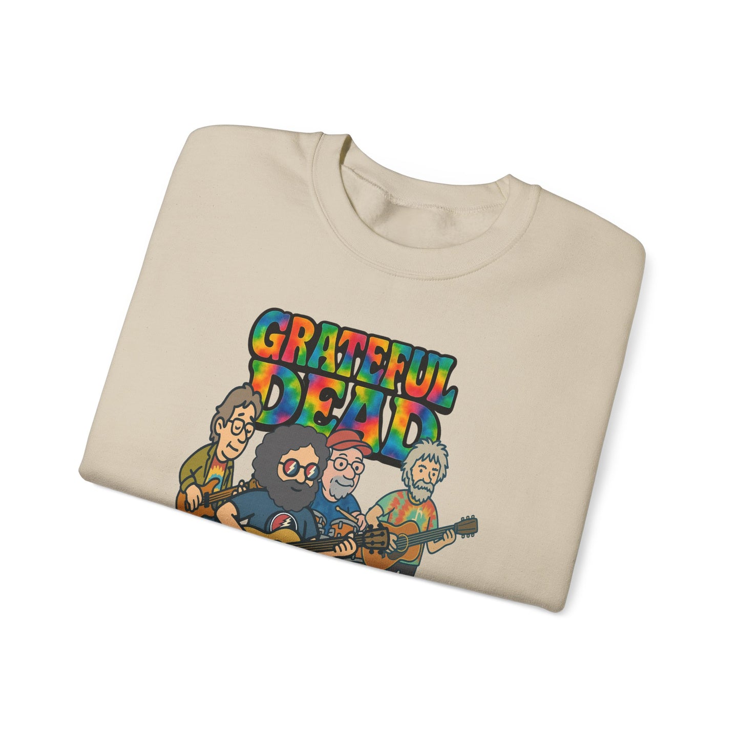 Jerry and The Band | Life is dead. Crewneck Sweatshirt