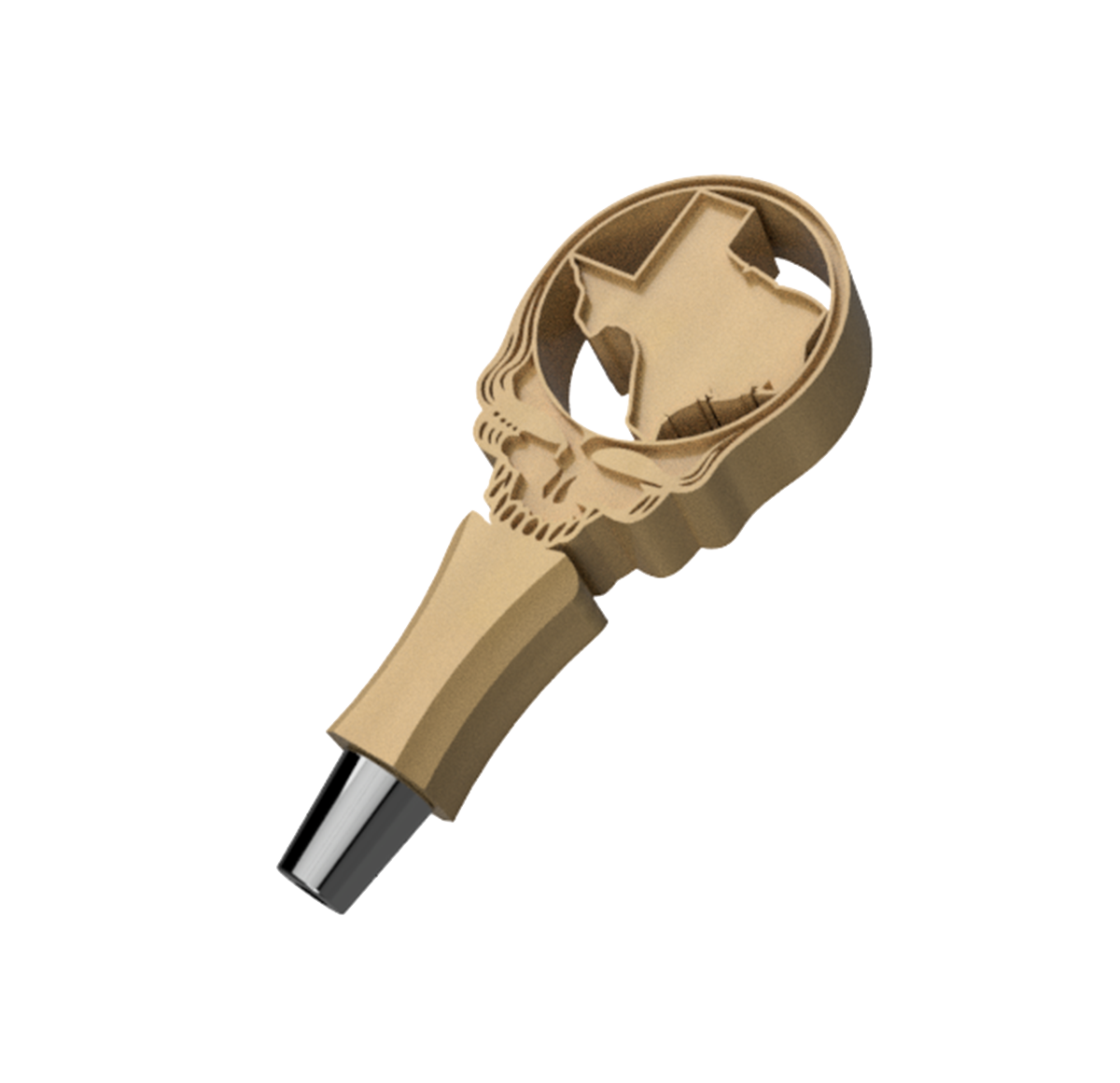 Grateful Texas | Short Tap Handle