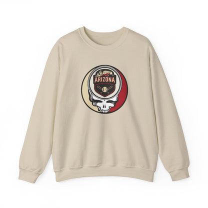 Arizona Diamondbacks Stealie Grateful Dead Crewneck Sweatshirt - MLB