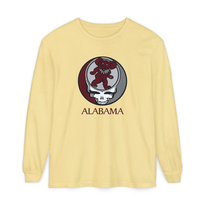 Alabama Stealie | University Collection Garment-Dyed Long Sleeve T-Shirt