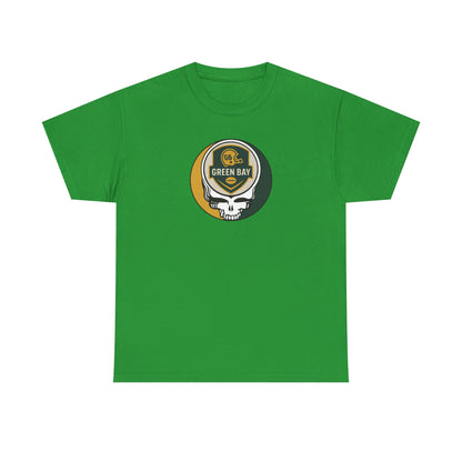 Green Bay Packers Stealie Grateful Dead Steal Your Face T-Shirt - NFL