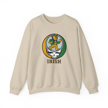 The Irish Dancing Leprechaun Stealie Crewneck Sweatshirt
