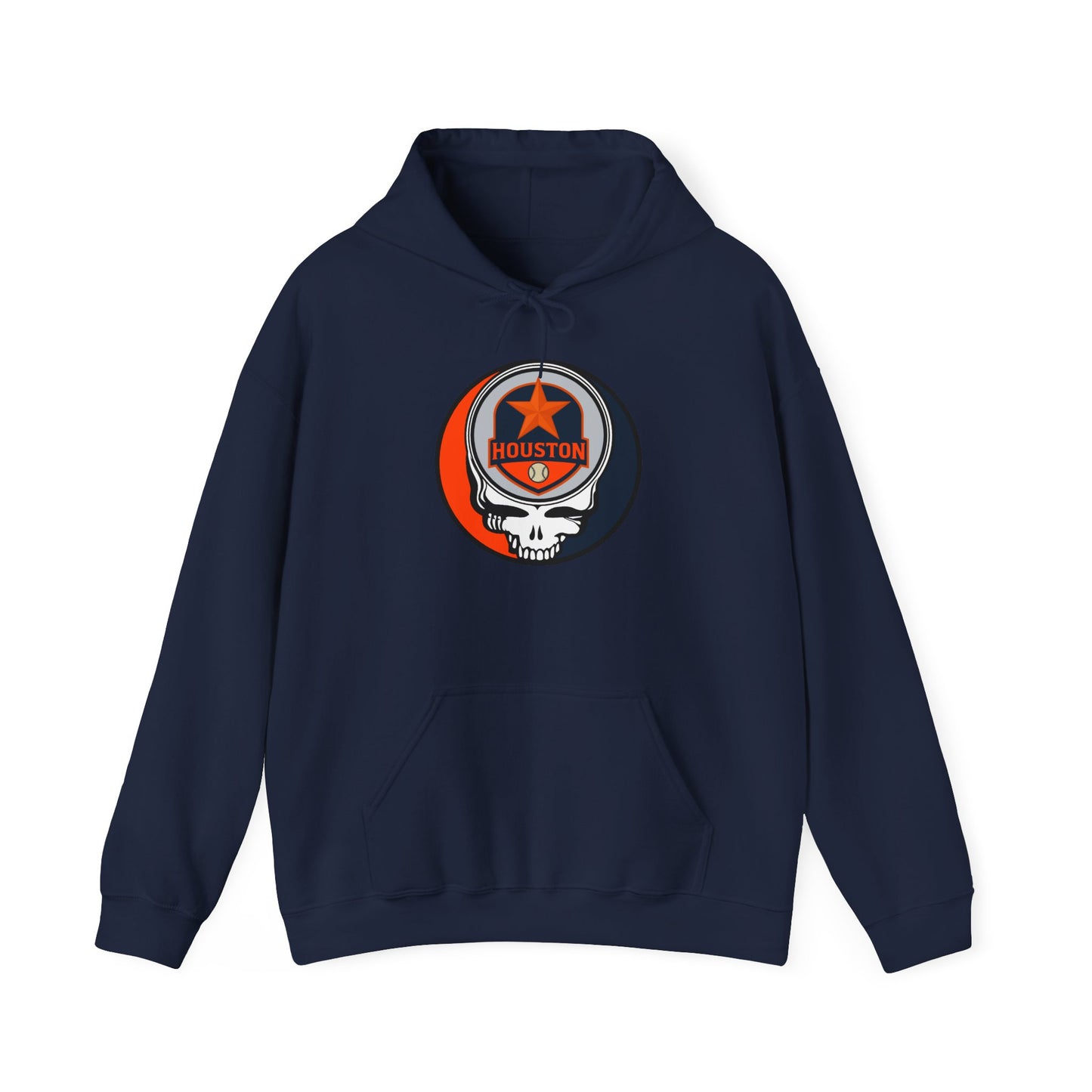 Houston Astros Grateful Dead Unisex Heavy Blend Hoodie - Hooded Sweatshirt