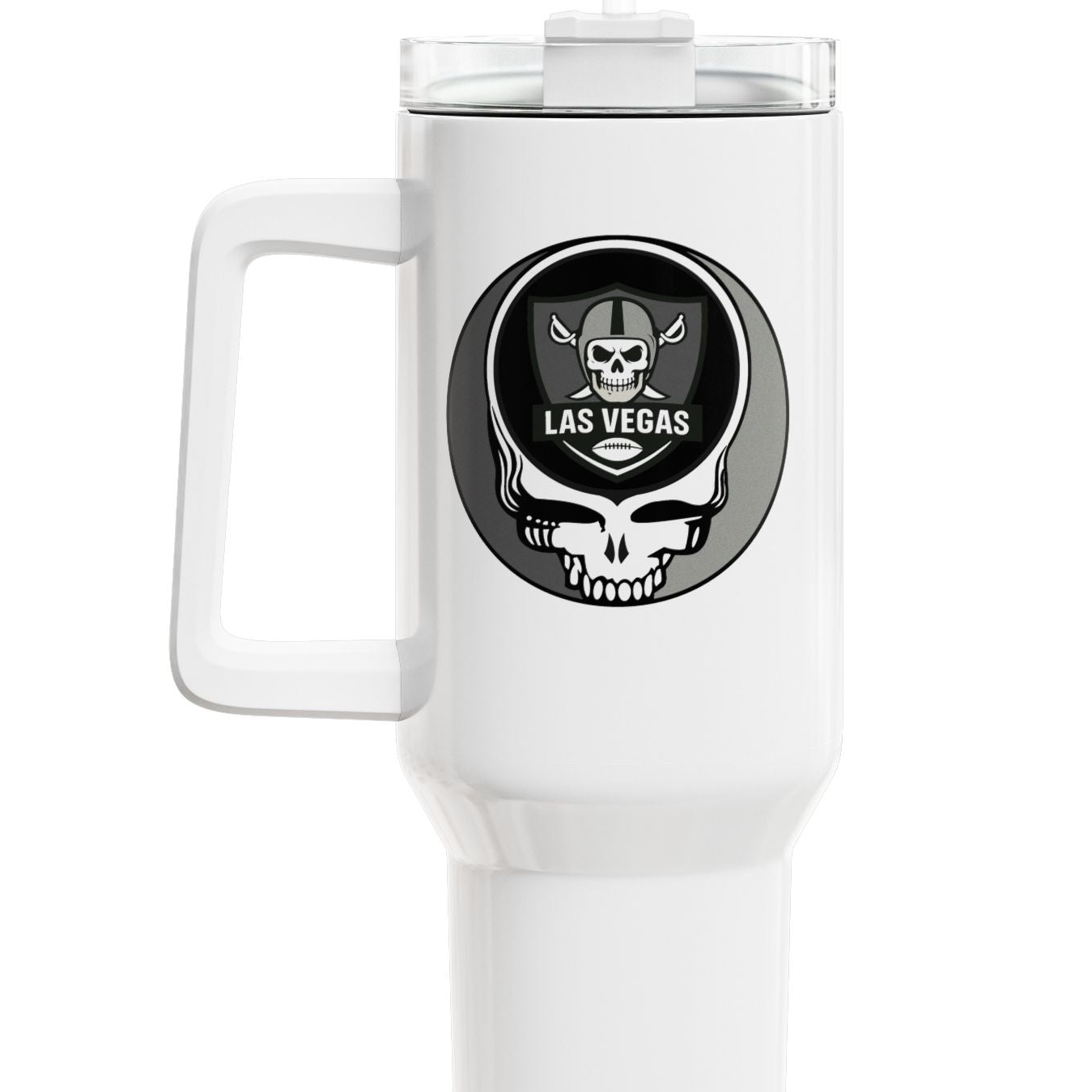 Las Vegas Football Stealie "Fat Man" Tumbler,  Double Insulated 40oz Travel Mug - NFL